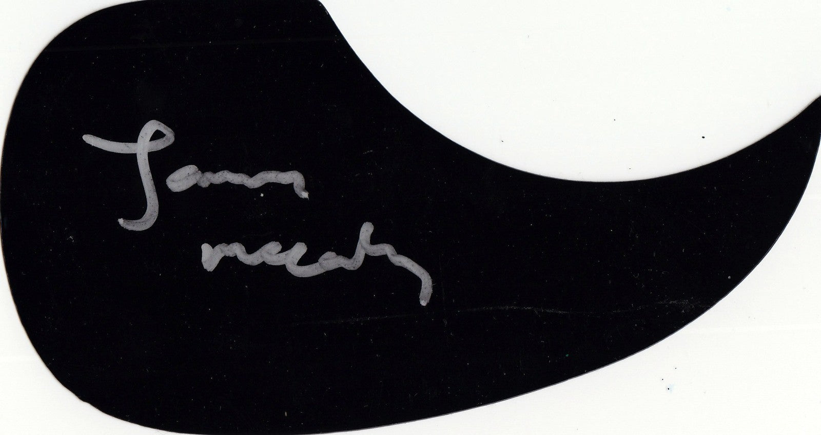 James McCartney Signed Acoustic Pickguard W/COA Proof Paul The Beatles Angel #1
