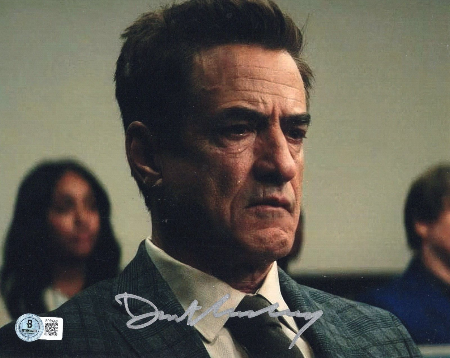 Dermot Mulroney Scream Chicago Fire PD Signed 8x10 Photo w/Beckett COA BP59268