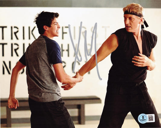 Xolo Mariduena Signed Cobra Kai Miguel Diaz 8x10 Photo w/Beckett BAS COA BV13221