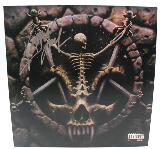 Kerry King Signed Slayer Divine Intervention Record Album W/Beckett COA BP89603