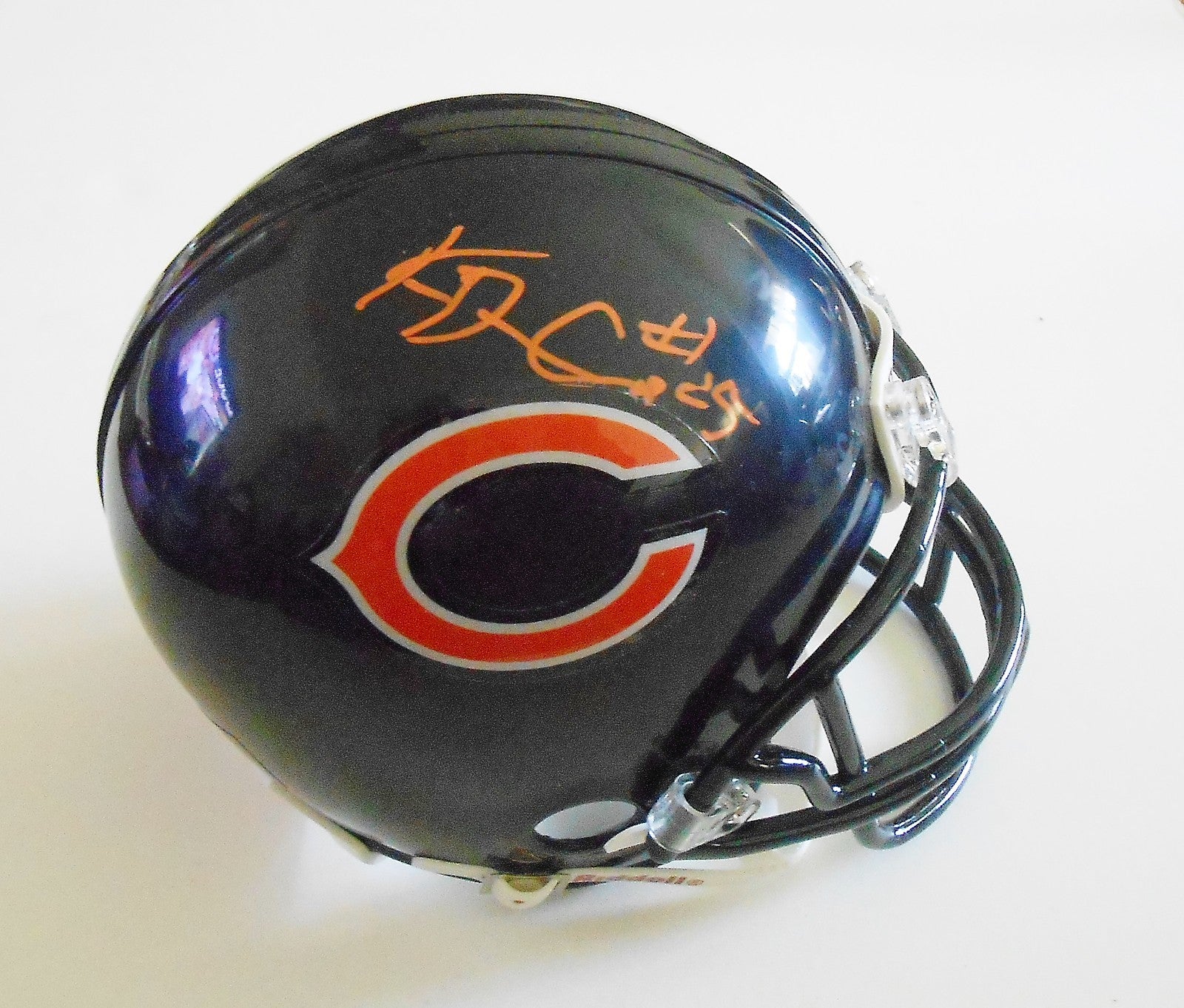Ka'Deem Carey Signed Chicago Bears Mini Football Helmet w/COA