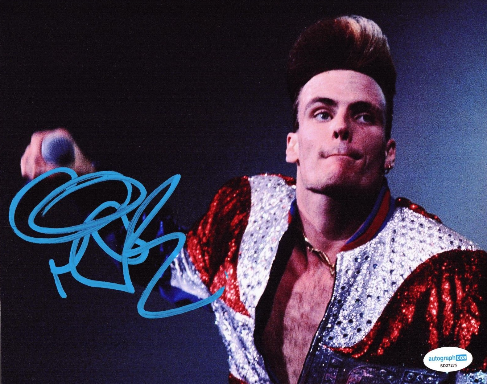 Vanilla Ice Signed 8x10 Photo Ice Ice Baby Rap Hip Hop w/ACOA SD27275