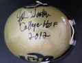 John Wooten Signed Colorado Buffaloes Mini Helmet w/Beckett COA AA45641 BAS