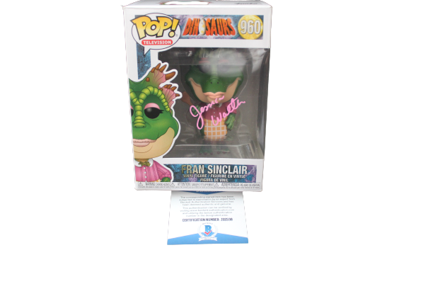 Jessica Walter Signed Dinosaurs TV Fran Sinclair Funko Pop w/Beckett COA Z02538