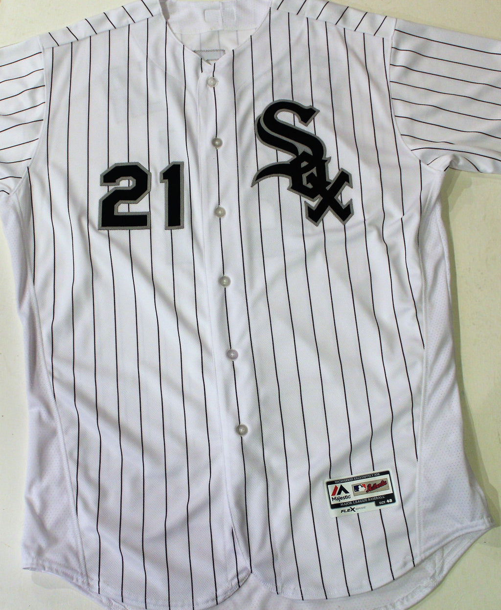 Todd Frazier Signed Chicago White Sox Authentic Jersey w/COA MLB Hologram SZ 48