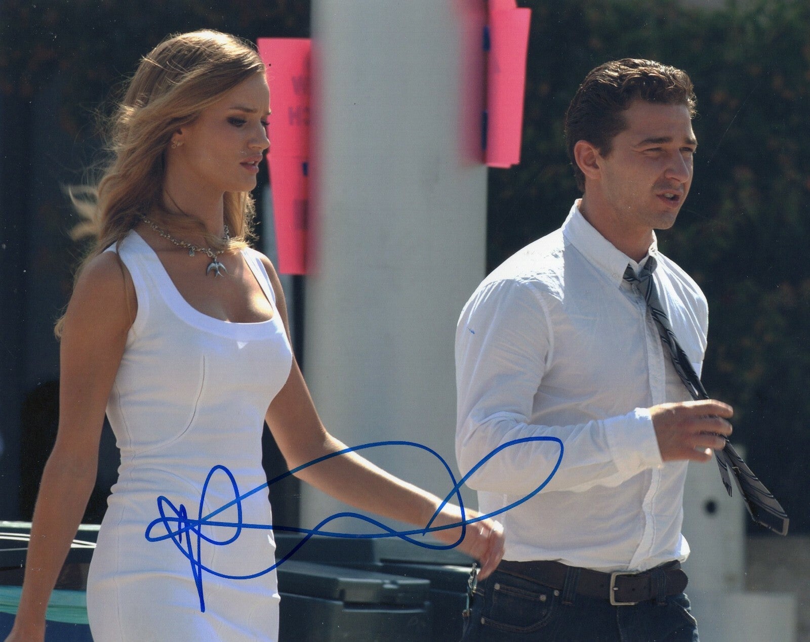 Rosie Huntington Whiteley Signed 8x10 Photo w/COA Model / Actress