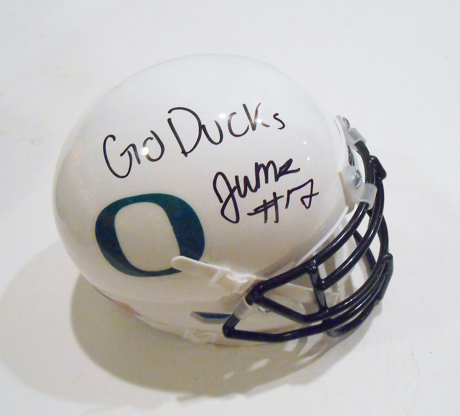 Juwaan Williams Signed Oregon Ducks Football Mini Helmet w/COA C