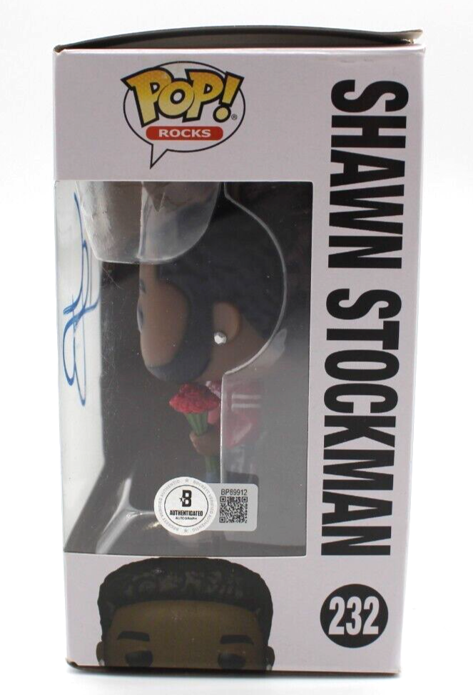 Shawn Stockman Boyz II Men #232 Signed Funko Pop Rocks w/Beckett COA BP89912