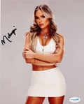 Maxxine Dupri Signed 8x10 Photo WWE Wrestling Diva Alpha Academy w/ACOA SD27245