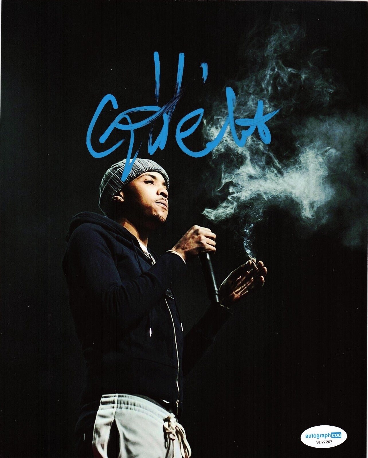 G Herbo Signed 8x10 Photo Still Swervin PTSD Rap Hip Hop w/ACOA SD27267