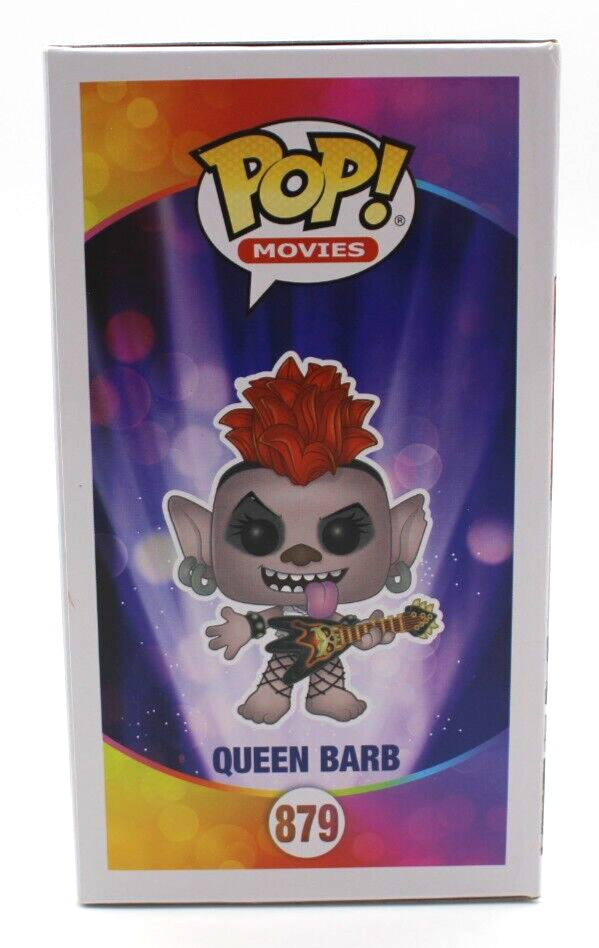 Rachel Bloom Trolls World Tour Queen Barb Signed Funko Pop w/Beckett COA BP89914