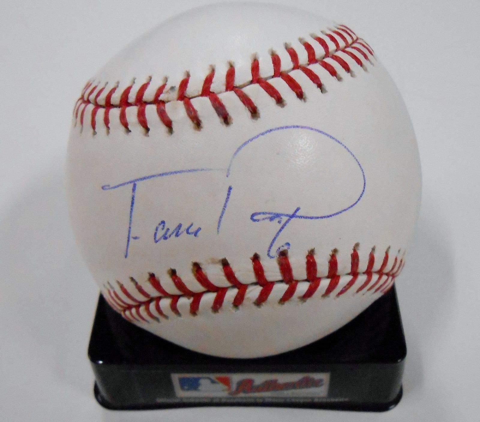 Fernando Rodney Signed Official Major League Game Baseball w/COA Rays Tigers