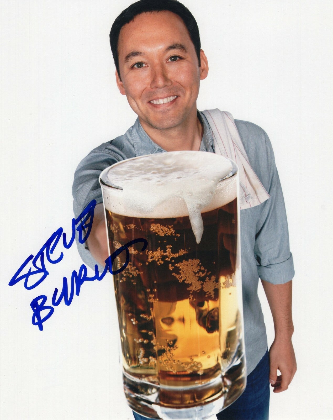 Steve Byrne Signed 8x10 Photo w/COA Sullivan And Son TV Show  w Tonight Show