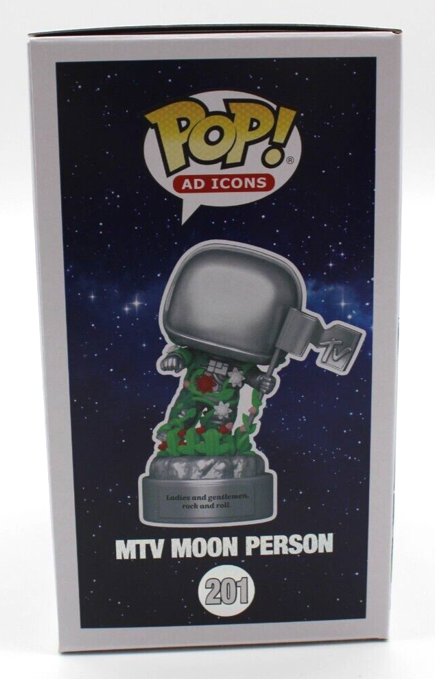 Vanilla Ice MTV Moon Person 201 Signed Funko Pop Ad Icons w/Beckett COA BP89907