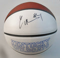 Charles Matthews Signed Kentucky Wildcats Logo Basketball w/JSA COA SD08606 C
