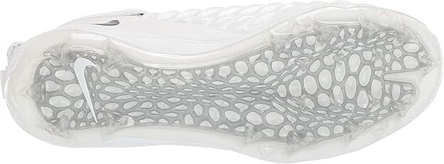 Size 10 Nike Force Savage Pro 2 White Football Cleats AH4000-100 Men’s Brand New