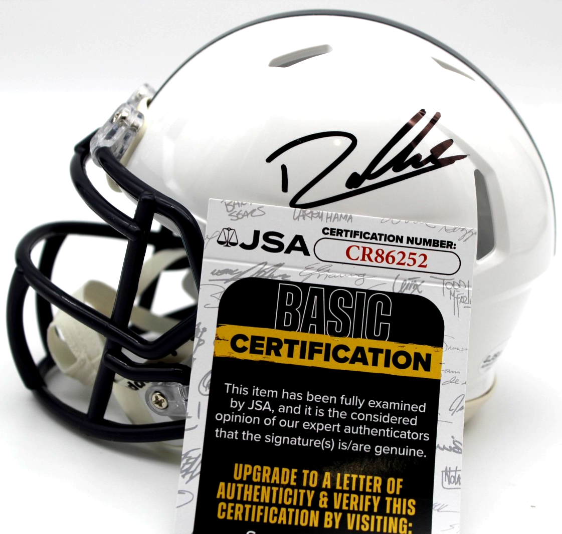 Drew Allar Signed Penn State Nittany Lions Mini Helmet w/JSA COA CR86252