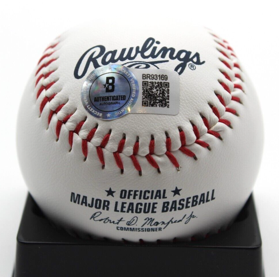 Kyle Teel Signed Official MLB Baseball Chicago White Sox w/Beckett BR93169