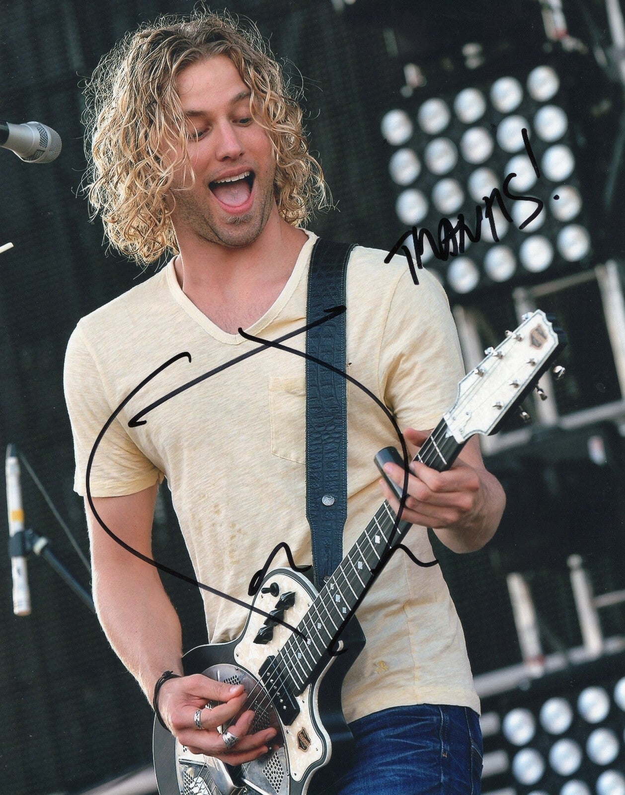Casey James Signed 8x10 Photo w/COA American Idol Let's Don't Call It A Night #6