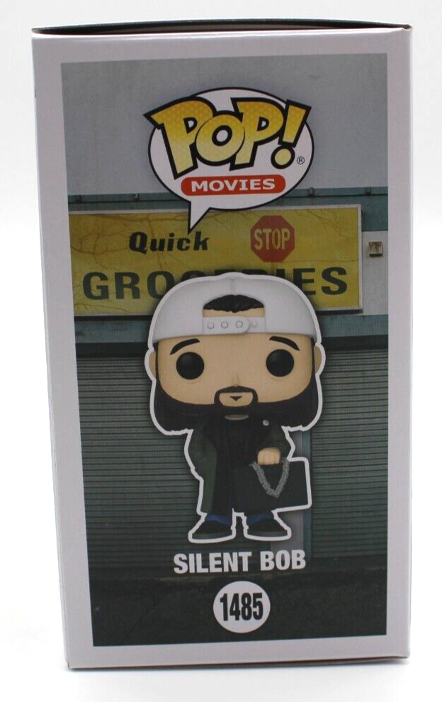 Kevin Smith Clerks Silent Bob Signed Funko Pop 1485 w/Beckett COA BP89488 BAS