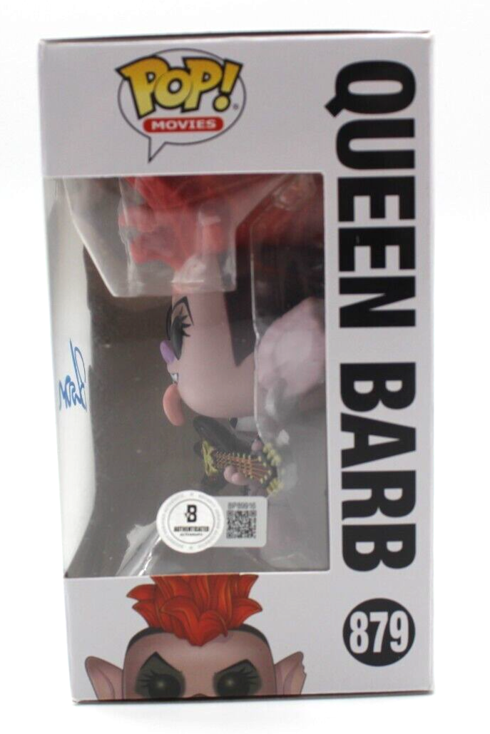 Rachel Bloom Trolls World Tour Queen Barb Signed Funko Pop w/Beckett COA BP89916