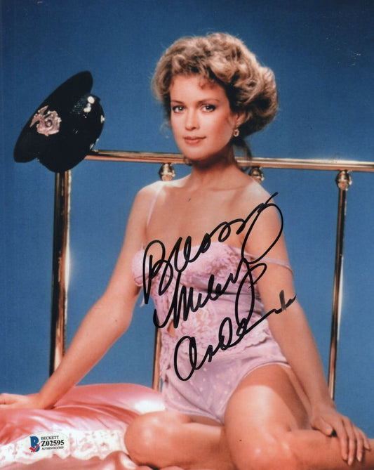 Melody Anderson Signed Flash Gordon Firewalker 8x10 Photo w/Beckett COA Z02595
