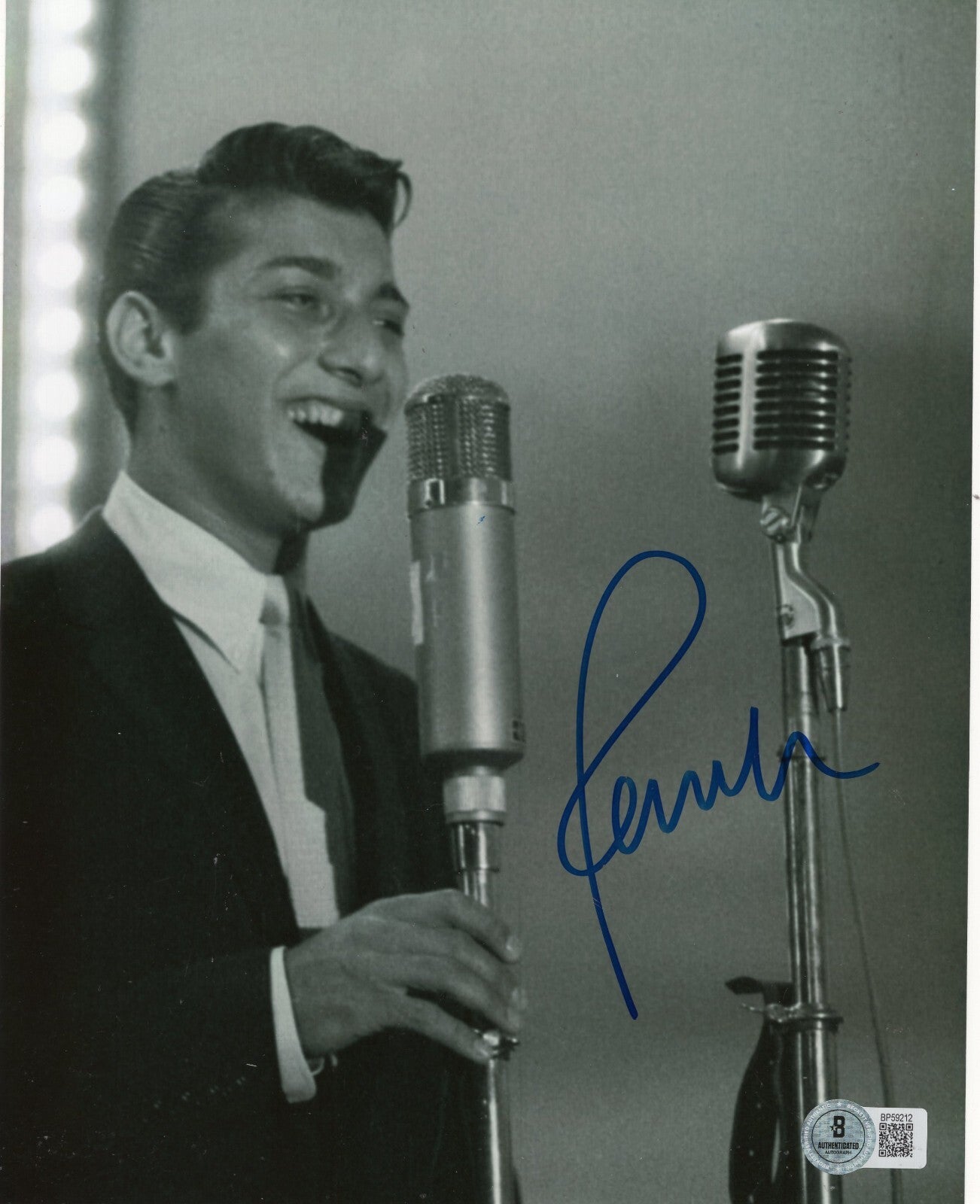 Paul Anka Singer Actor Musician Signed 8x10 Photo w/Beckett COA BP59212