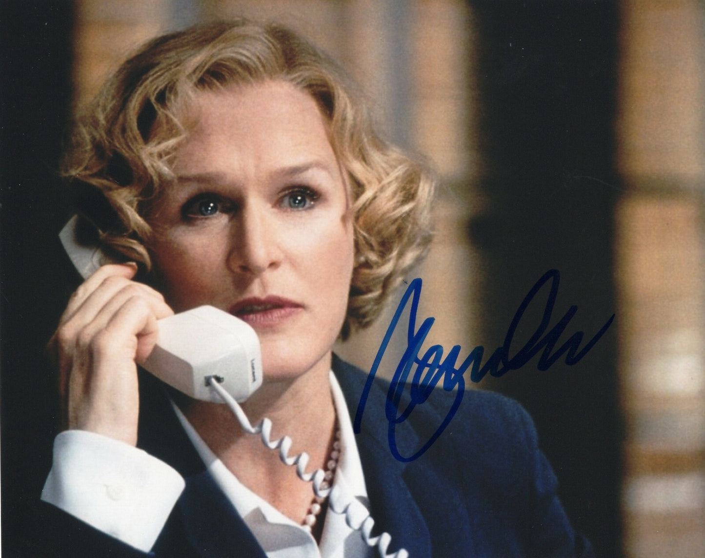 Glenn Close Signed 8x10 Photo w/COA 101 Dalmations Cruella De Vil #1   