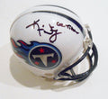Kamerion Wimbley Signed Tennessee Titans Football Mini Helmet w/COA