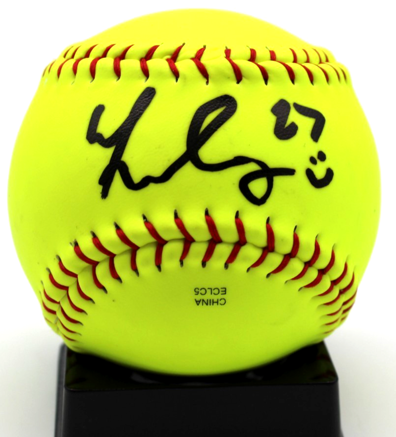 Emma Lemley Signed Blaze Va Tech AUSL USA Softball w/Beckett BAS COA BT78228