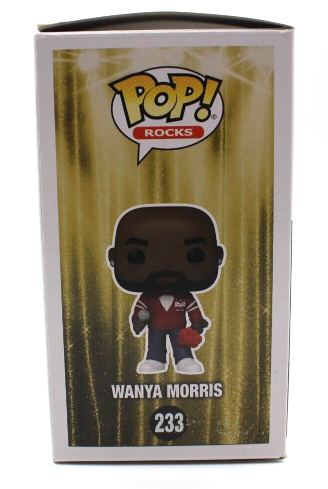 Wanya Morris Boyz II Men #233 Signed Funko Pop Rocks w/Beckett COA BP89913