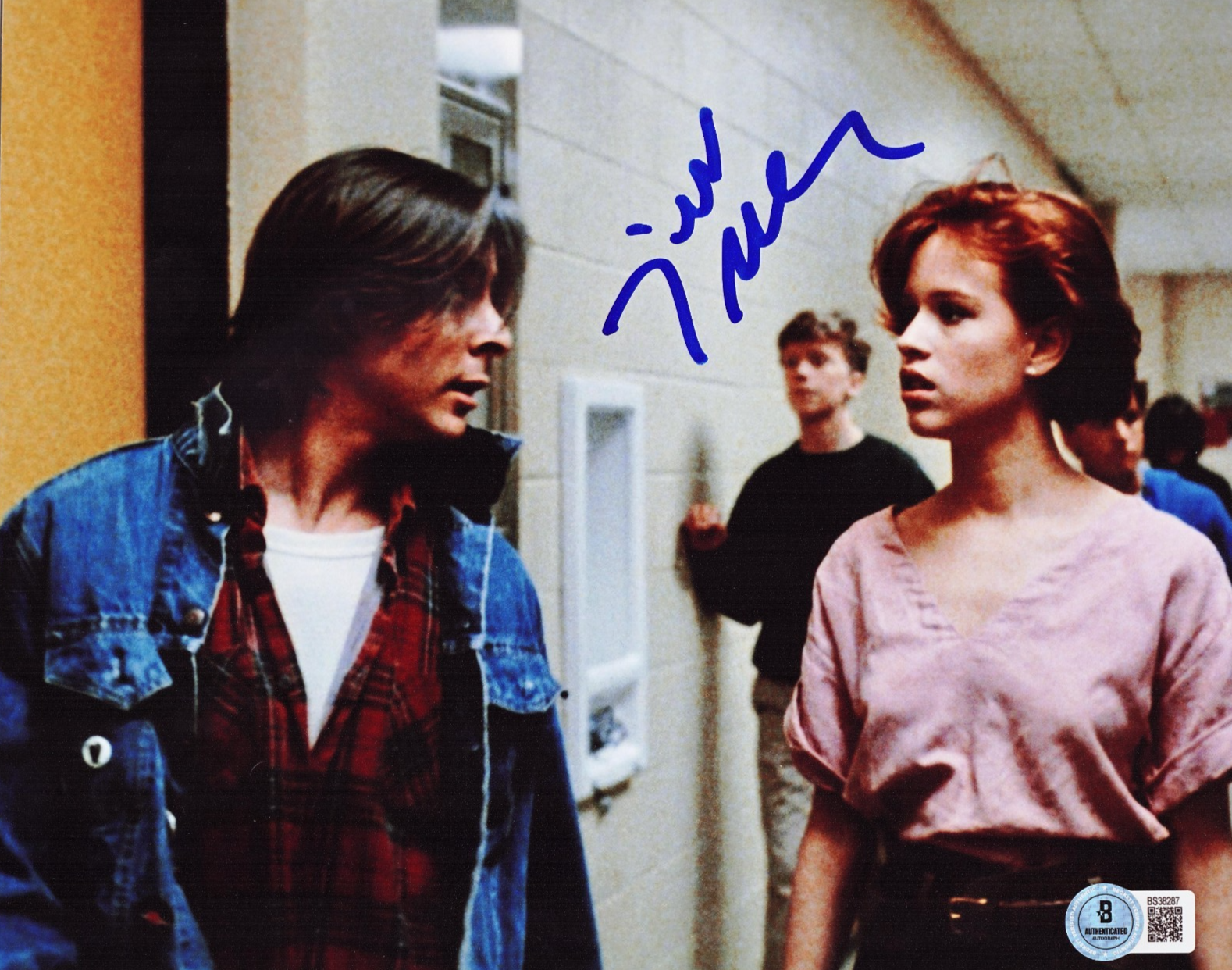 Judd Nelson Signed Breakfast Club John Bender 8x10 Photo W/Beckett COA BS38287