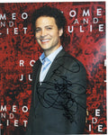 Justin Guarini Signed  8x10 Photo w/COA American Idol Broadway #2