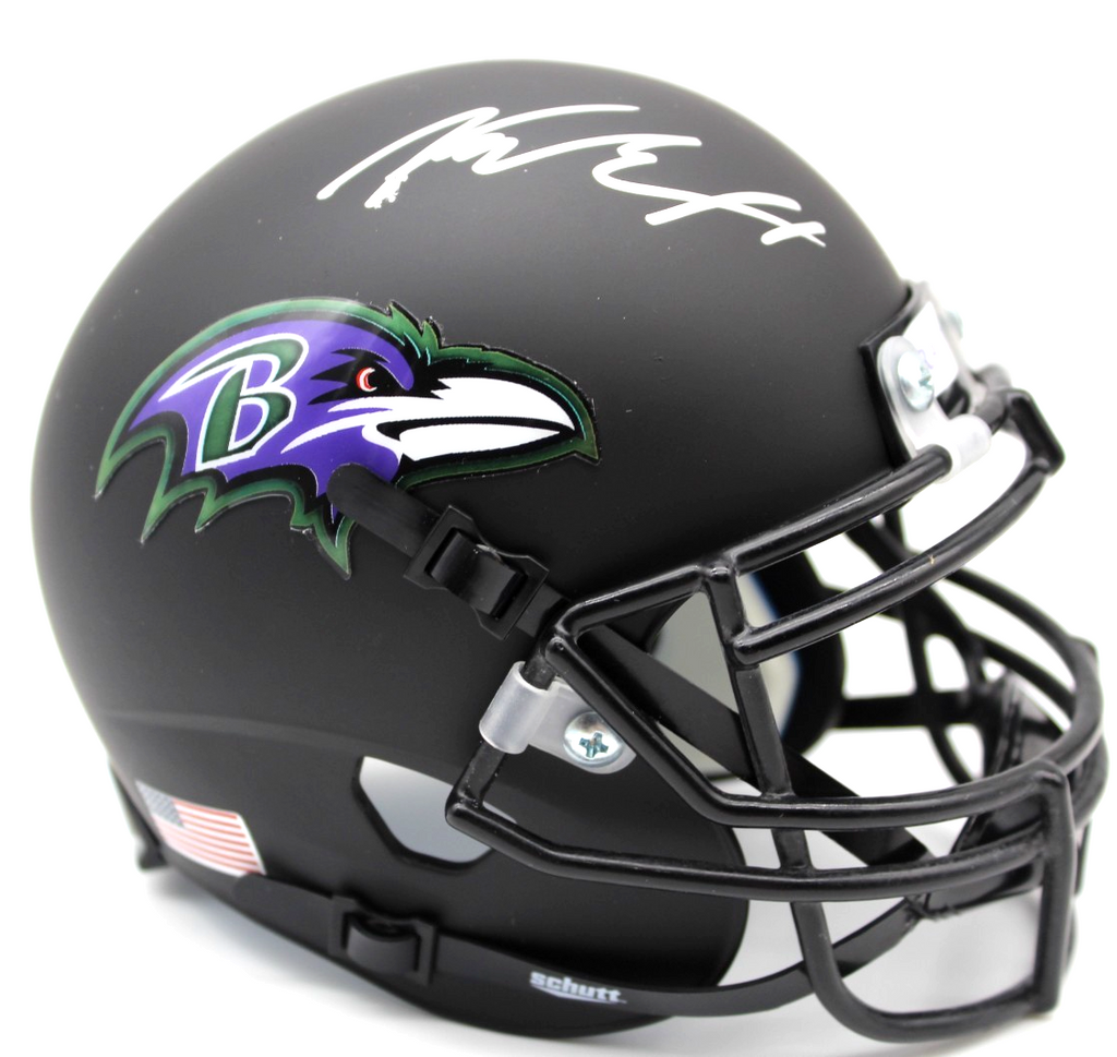 Kyle Hamilton Baltimore Ravens Signed Custom Mini Football Helmet w/JSA COA