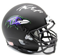 Kyle Hamilton Baltimore Ravens Signed Custom Mini Football Helmet w/JSA COA