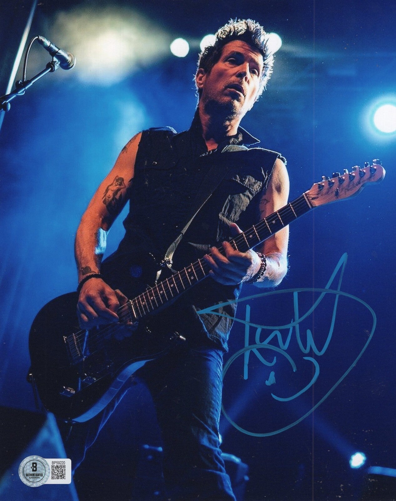 Todd Morse Signed H2O The Offspring Rock n Roll 8x10 Photo w/Beckett COA BP59220