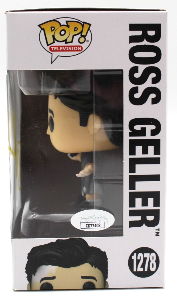 David Schwimmer Signed Friends Ross Geller 1278 Funko Pop w/JSA COA CD77408