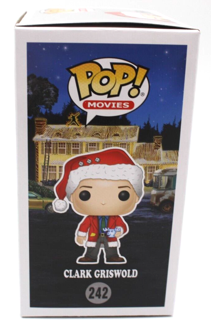 Chevy Chase Signed Clark Griswold National Lampoon's #242 Funko Pop w/JSA COA
