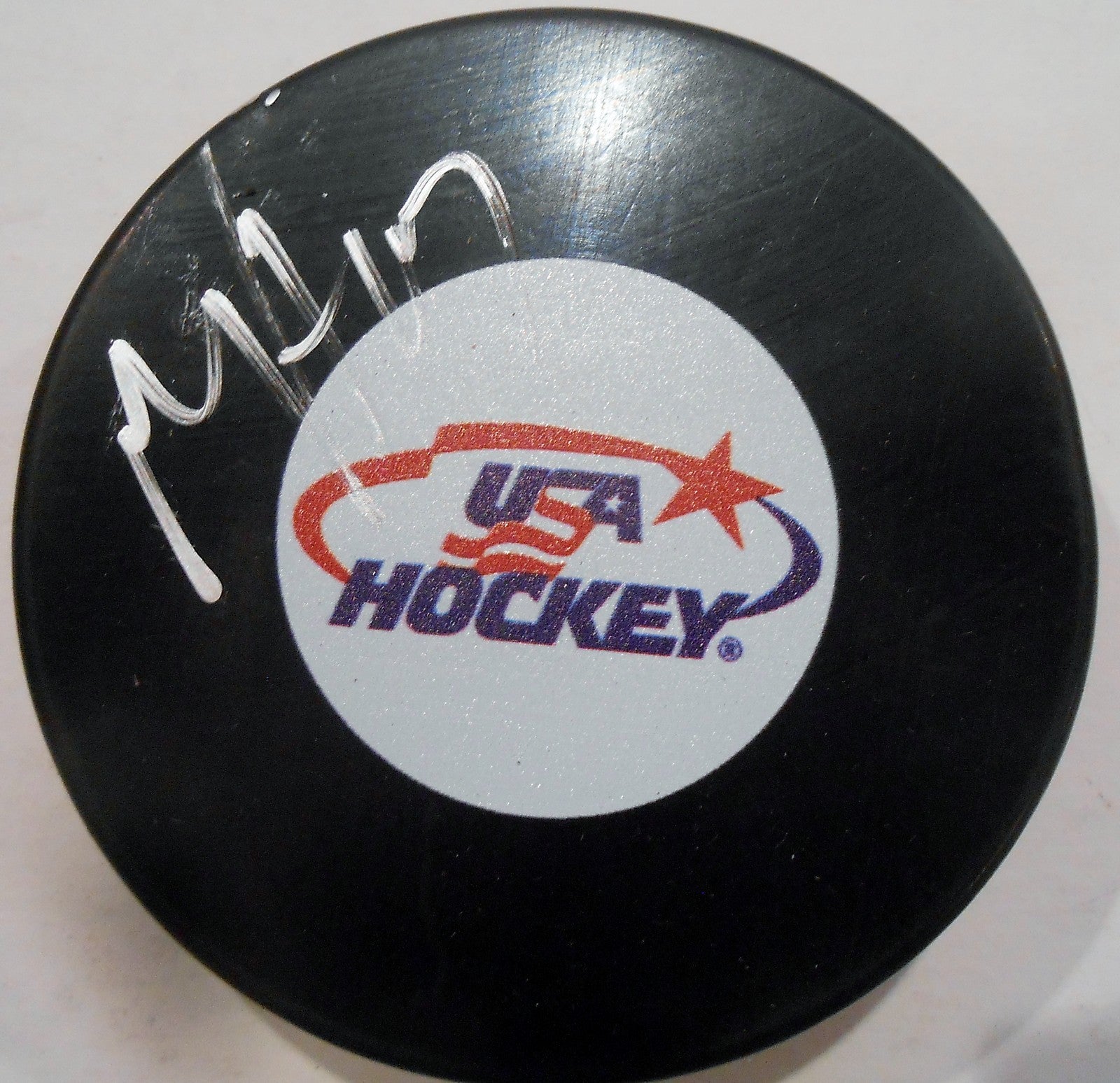 Max Pacioretty Signed Team USA Hockey Puck w/COA Montreal Canadiens