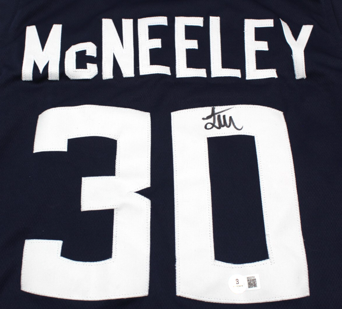 Liam McNeeley Signed UCONN Huskies Custom Jersey W/Beckett COA BS22751