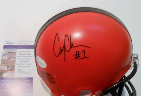 Corey Coleman Signed Cleveland Browns Mini Helmet w/JSA COA SD19122