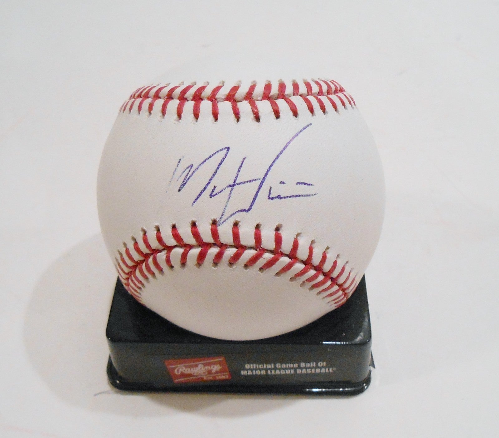 Mason Williams Signed Official Major League Baseball w/COA Yankees