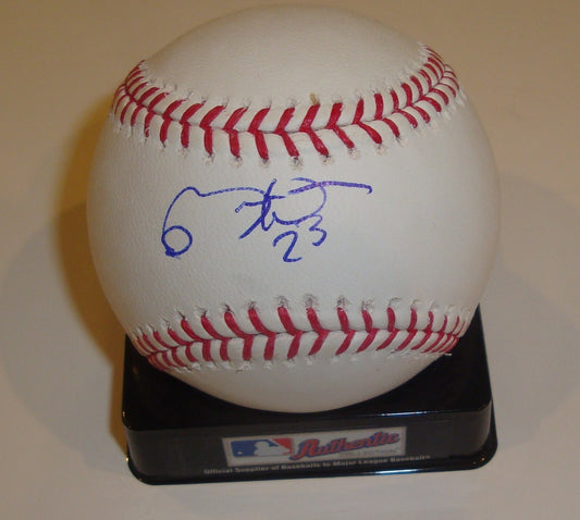 Rickie Weeks Signed Baseball w/COA Official MLB 2012 Milwaukee Brewers #23