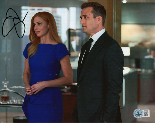Sarah Rafferty Donna Paulsen Suits TV Signed 8x10 Photo w/Beckett COA BP59291