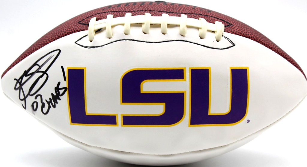 Kelvin Sheppard Signed LSU Tigers Logo Football w/Beckett BAS BW07990