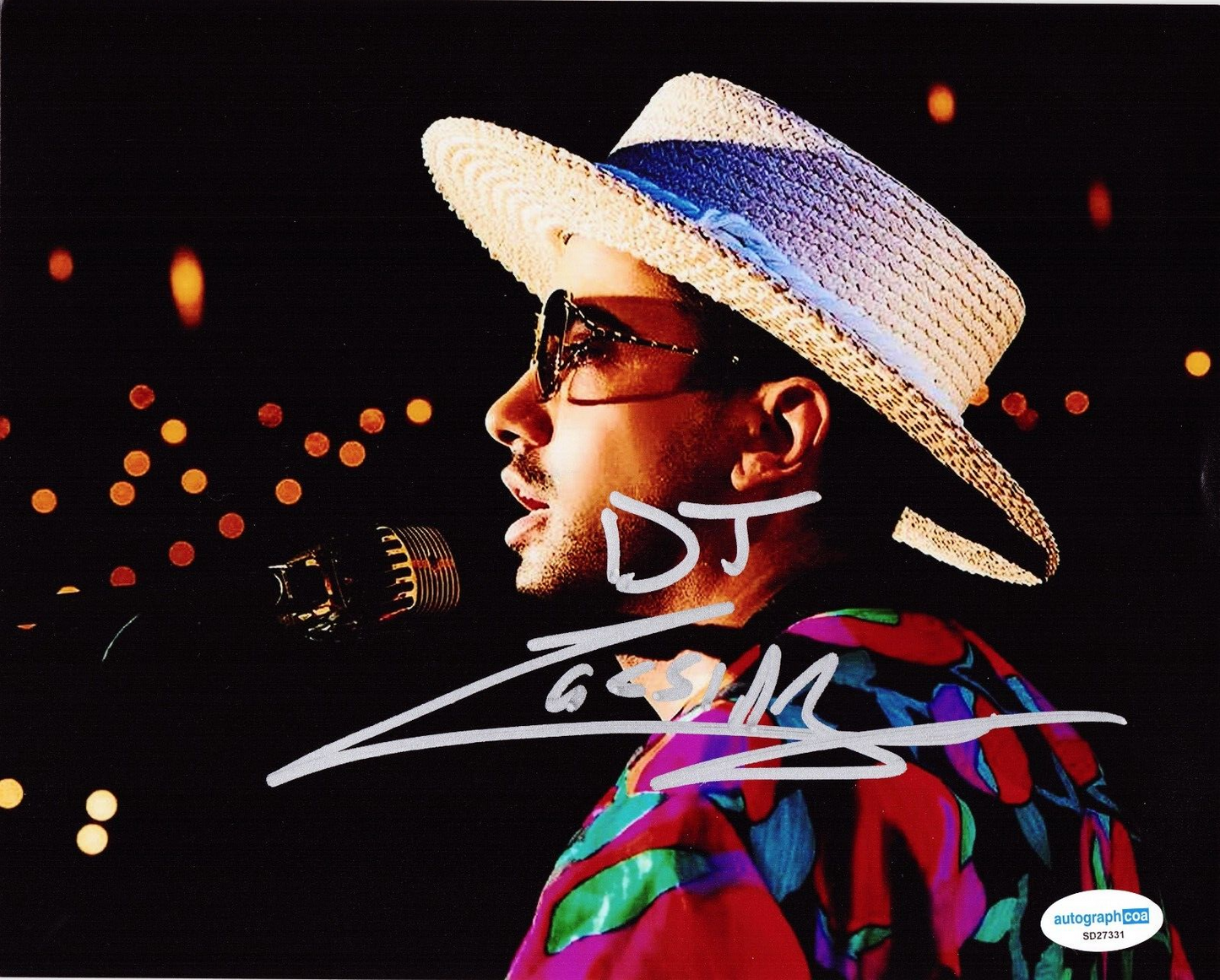 DJ Cassidy Signed 8x10 Photo Paradise Royal Music w/ACOA SD27331