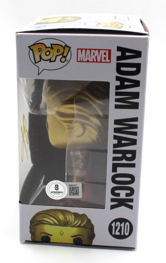 Will Poulter Signed Funko Pop 1210 Adam Warlock w/Beckett COA BM61817 *Swap*