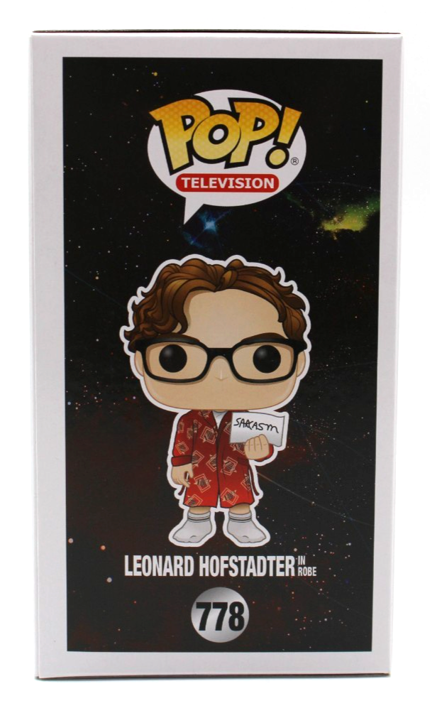 Johnny Galecki Signed Big Bang Theory Leonard Funko Pop 778 w/Beckett BT56272