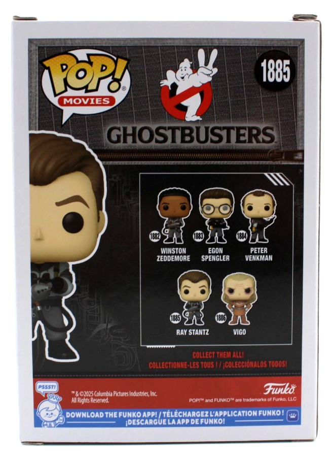 Dan Aykroyd Signed Ghostbusters Ray Stantz 1885 Funko Pop w/Beckett COA 3W041898