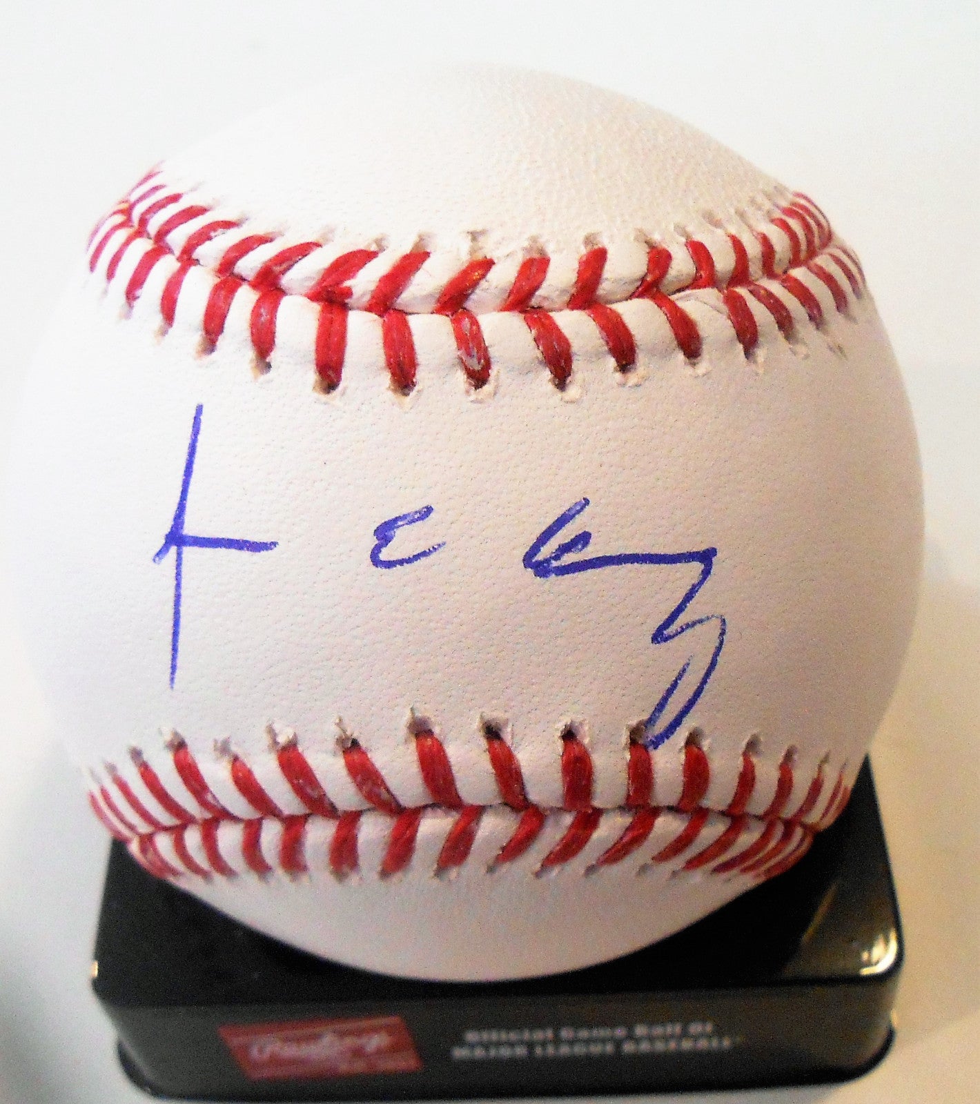 Jarlin Garcia Signed Official Major League Baseball W/COA Miami Marlins